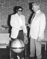 Mayor Bell with Rev. Donnelly